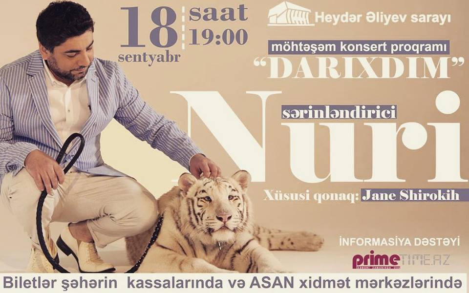 Nuri Sərinləndirici konserti Nuri Sərinləndirici konserti
